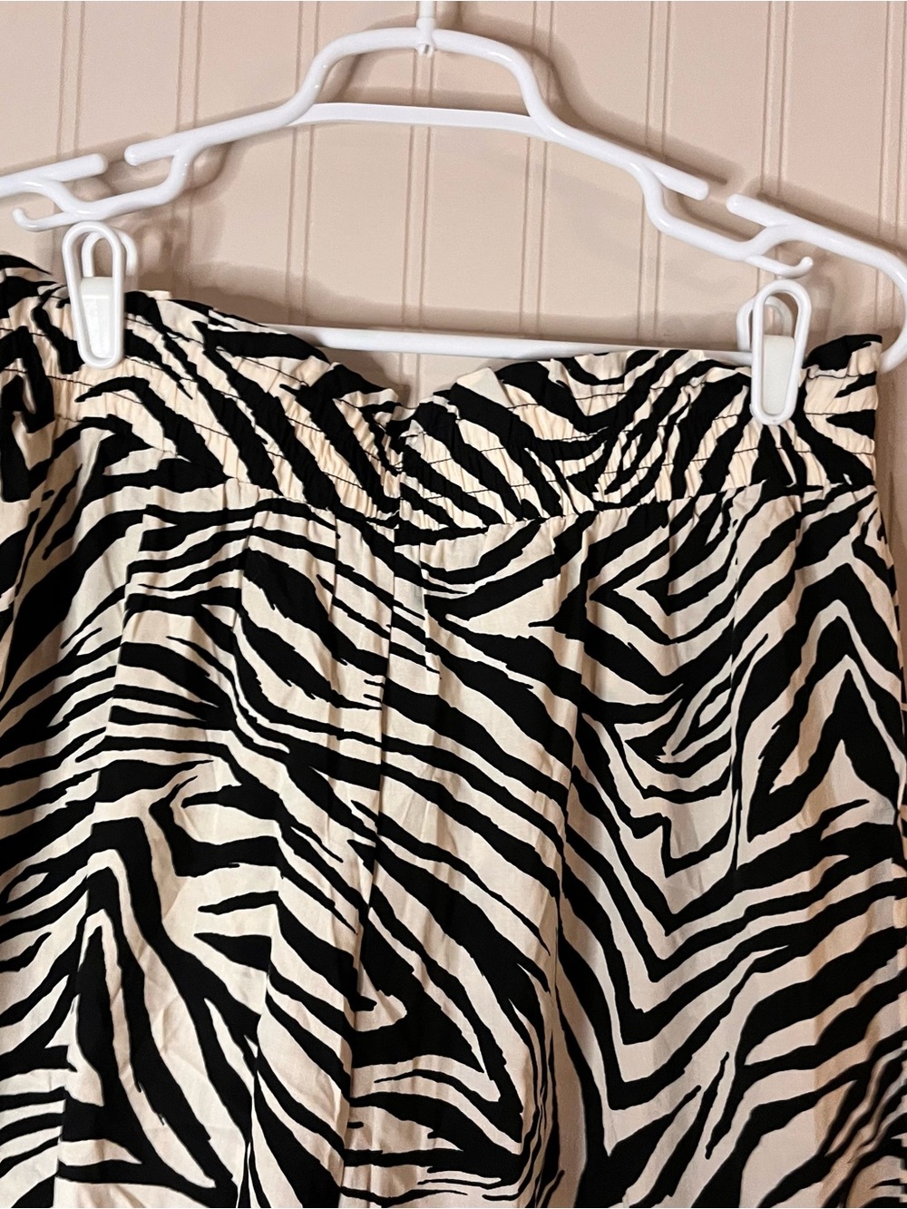 Women’s Wide Leg Pants Rachel Roy Zebra Print Size Large - Picture 3 of 4